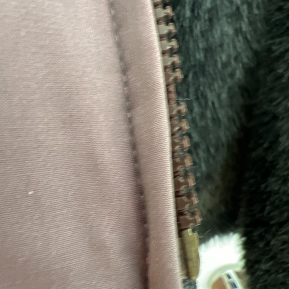 Cozy warm mid-length 2-way hooded jacket - Picture 9 of 10